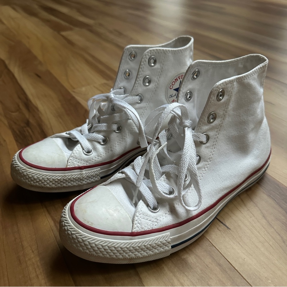 Converse All Stars White High-Top Sneakers